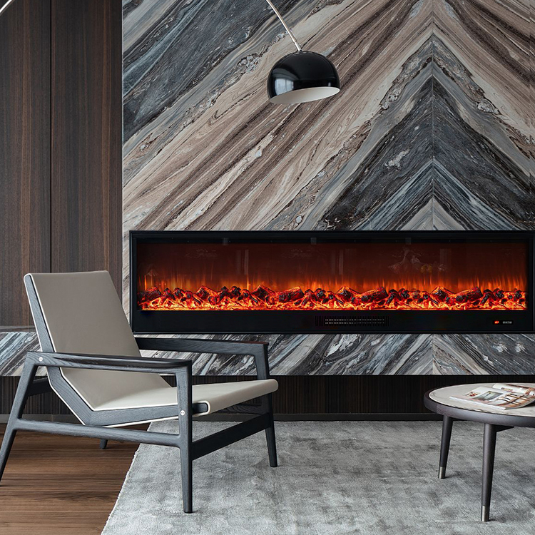 Electric 2D Fireplace