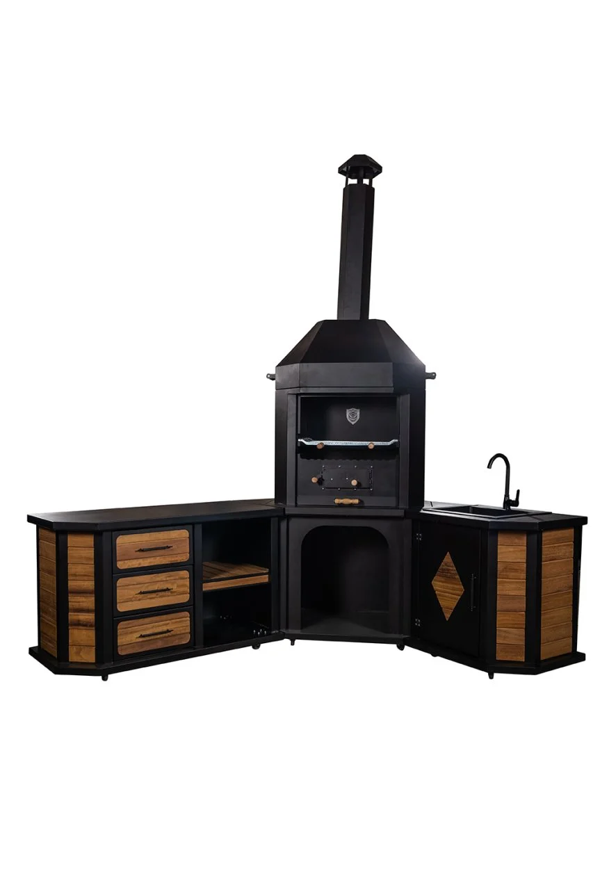 Corner Vent BBQ