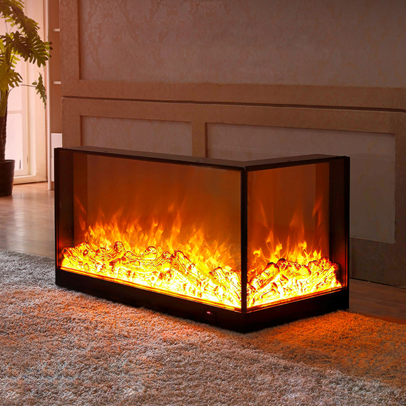 L Type Fireplace