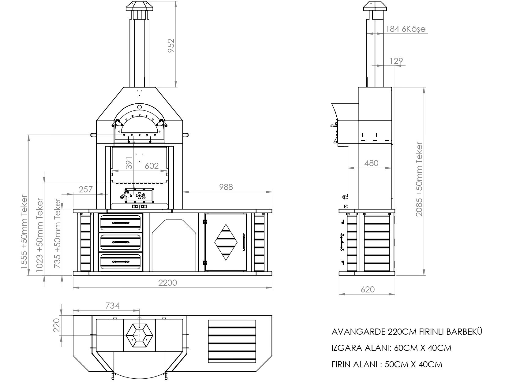 Oven BBQ (Granite Kitchen)