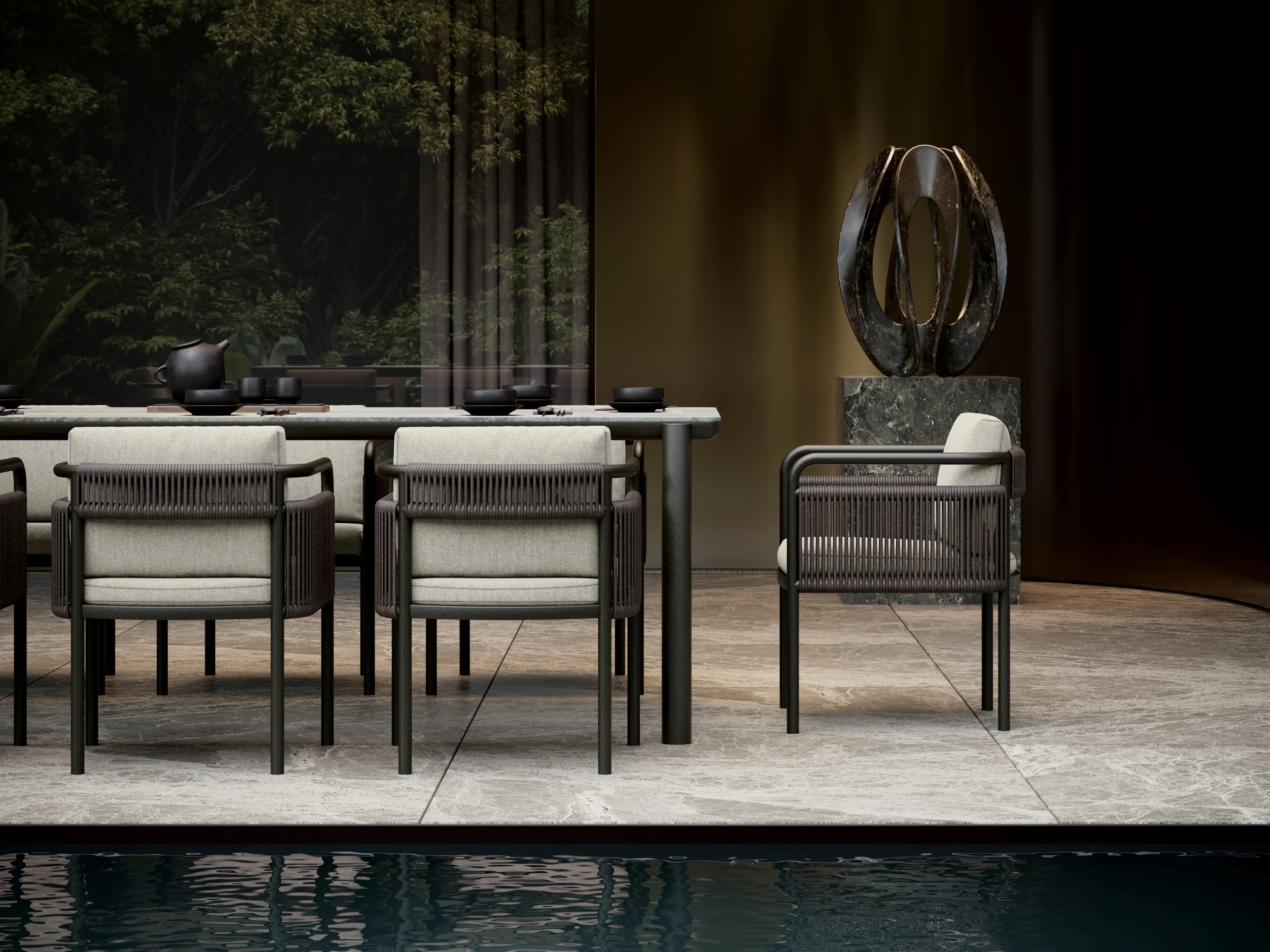 Link-terra Dining Set for 6