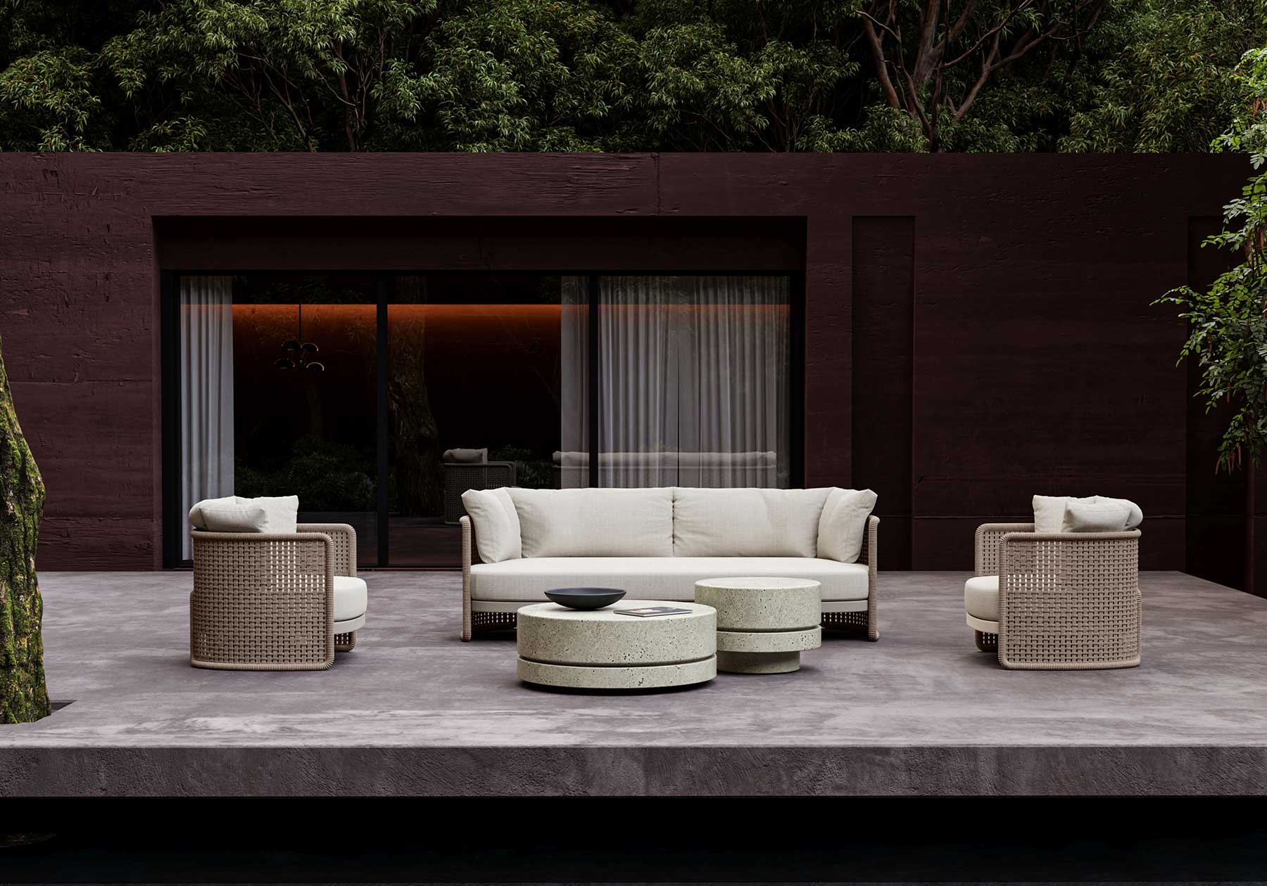 Miura-bisque Lounge Set
