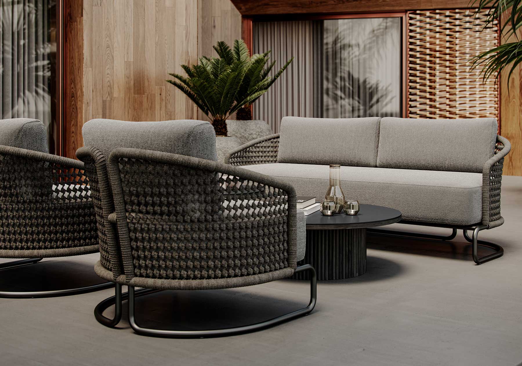 Pigalle 2 Seater Lounge Set