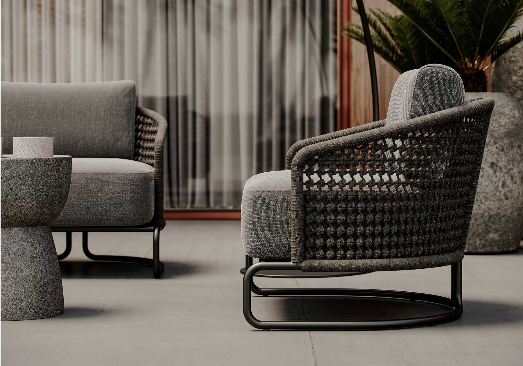 Pigalle 2 Seater Lounge Set