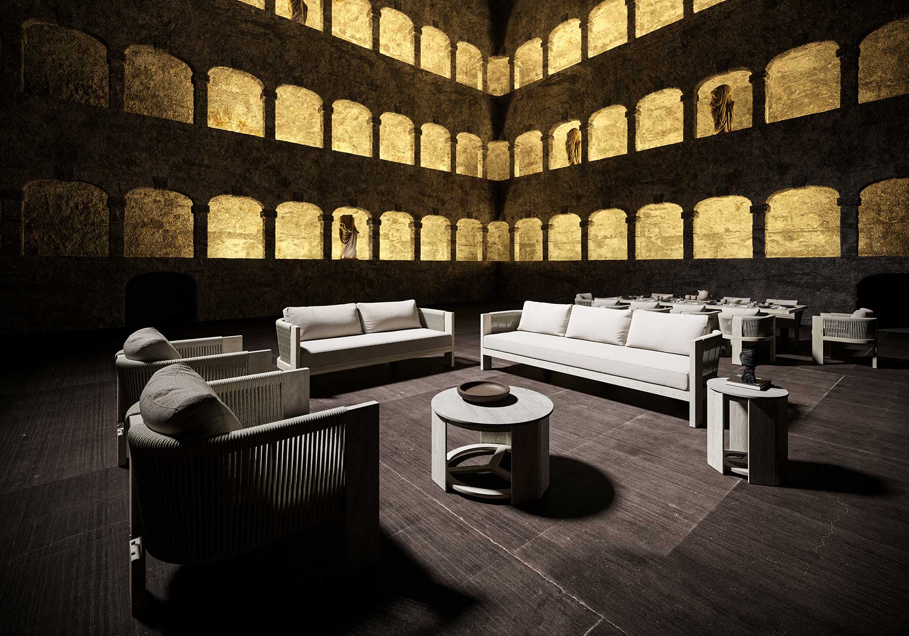 Ralph - Ash Lounge Set