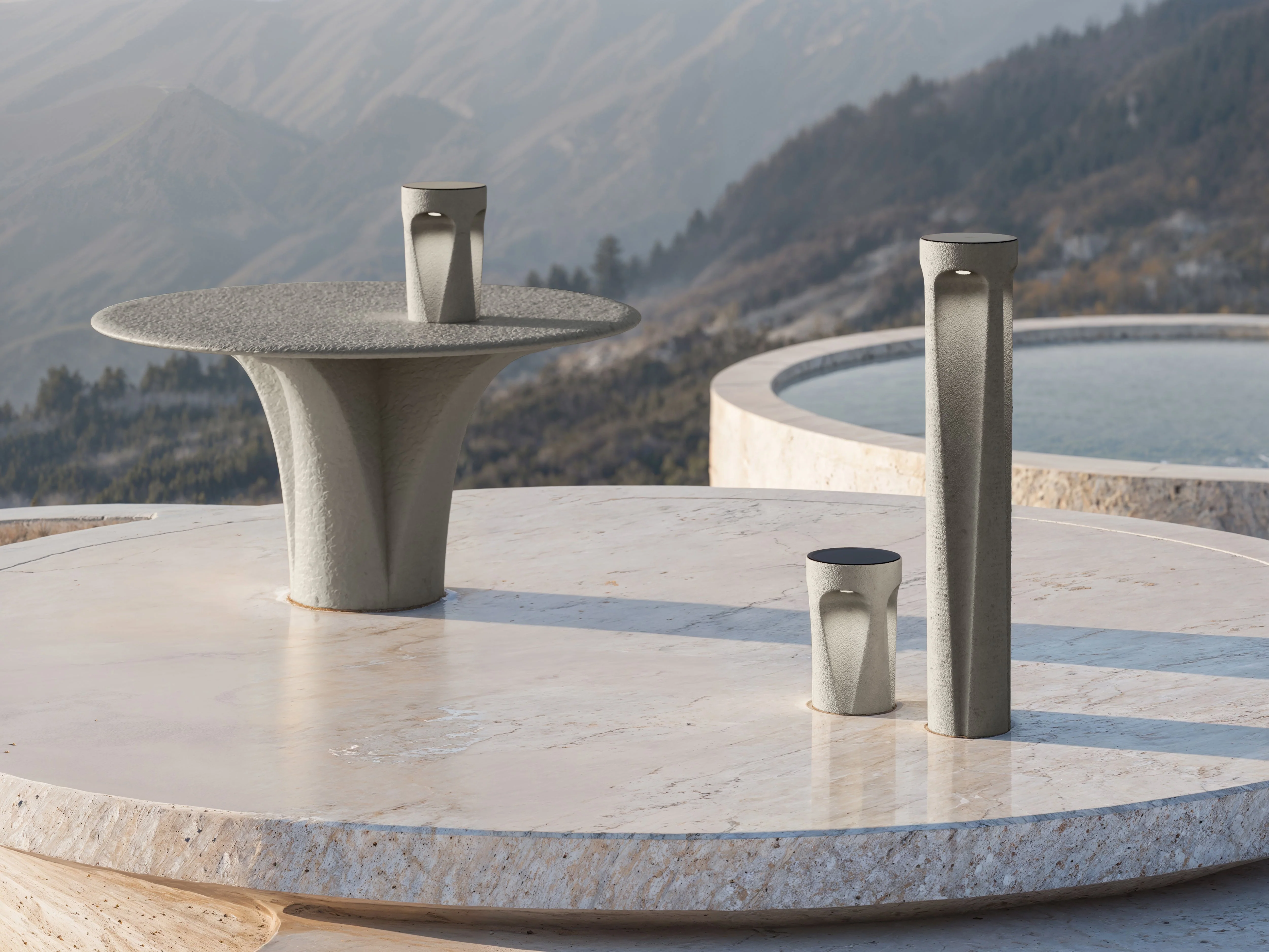 Savio Ash Round Dining Set