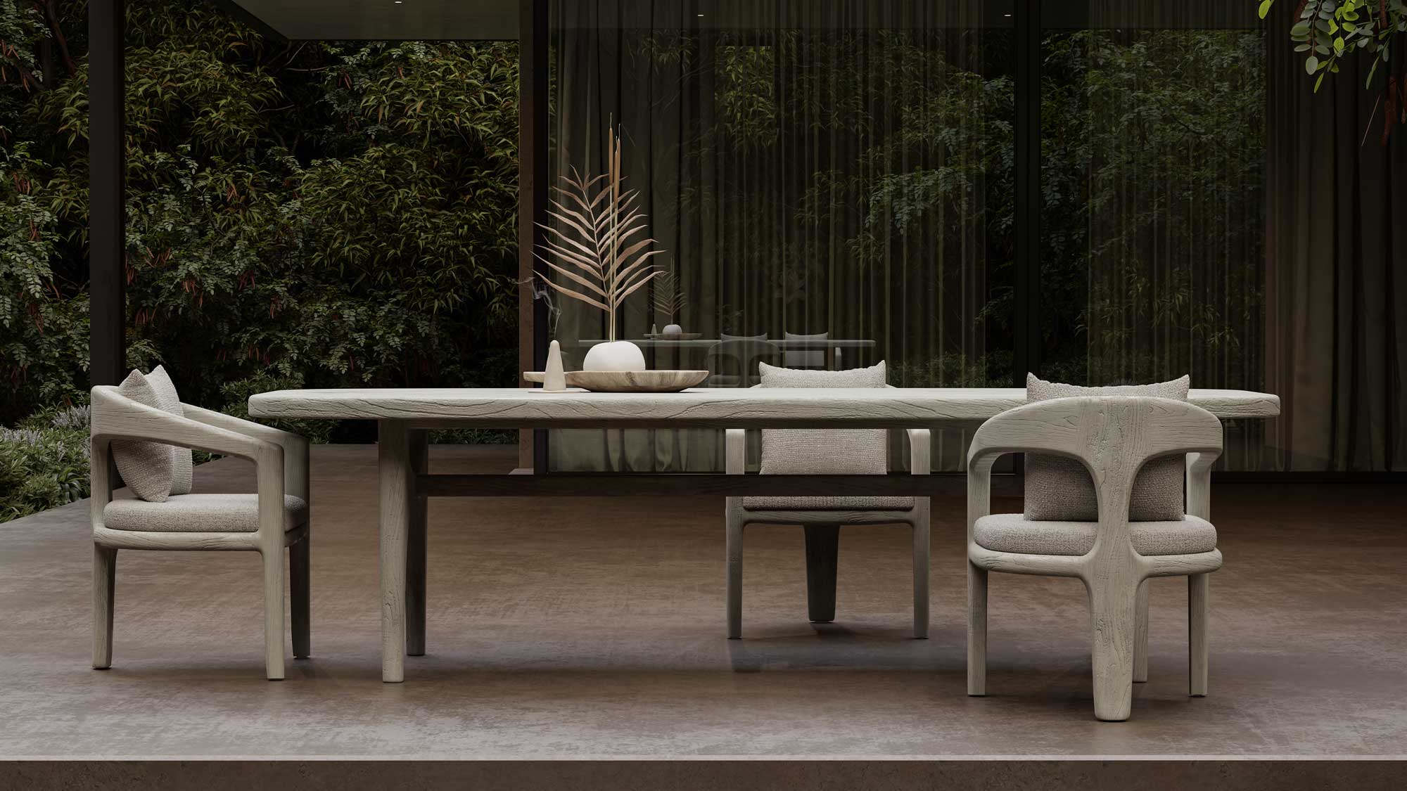 Whale-Ash Dining Set