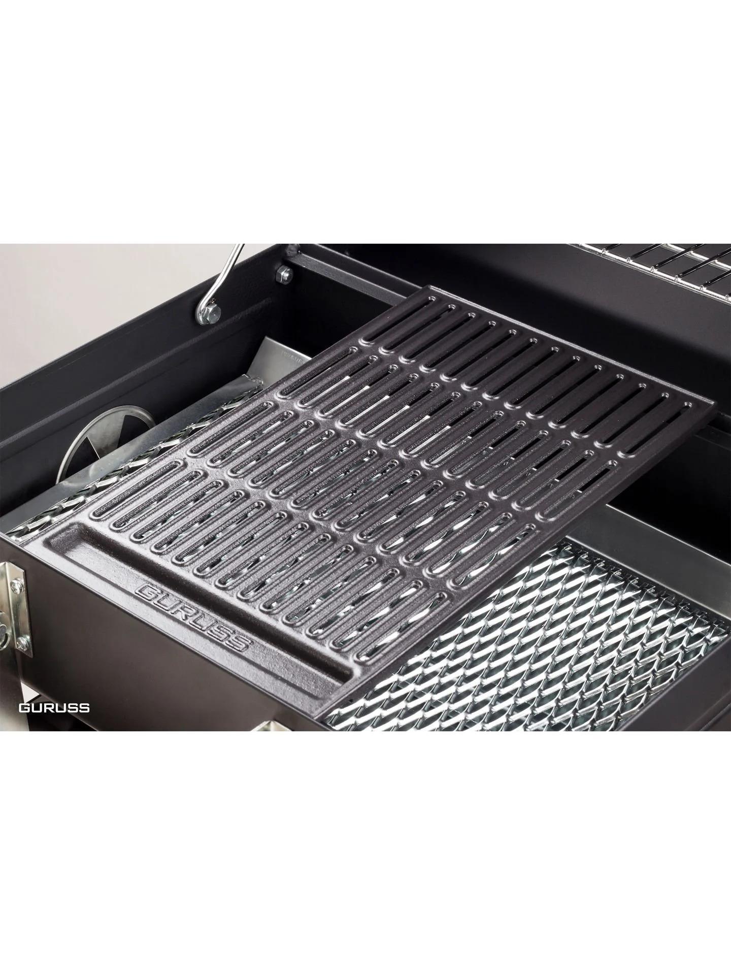 Guruss Cg-050 Kömürlü Barbekü Mangal Tam Set Mavi