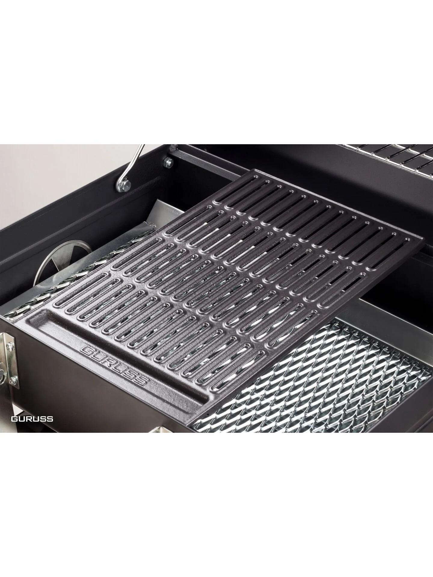Guruss Cg-050 Kömürlü Barbekü Mangal Tam Set Siyah