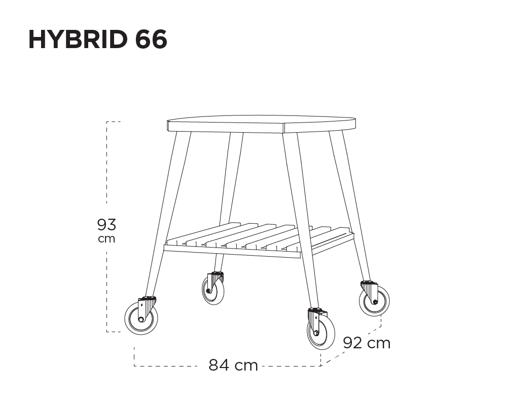 TASHOVEN HYBRID STANDI