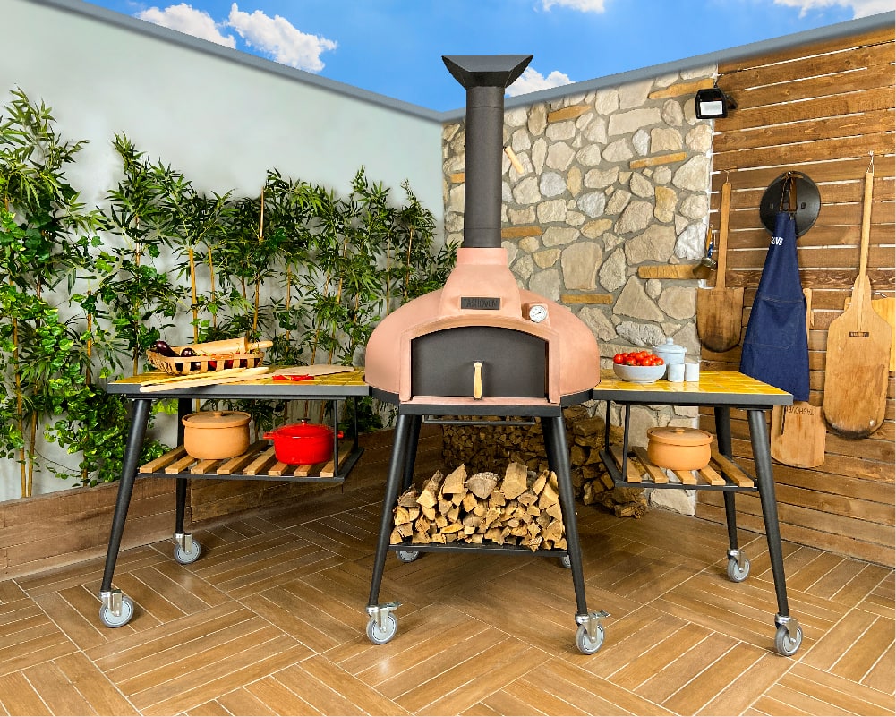 TASHOVEN PRO 100 ve HYBRID YAN MASA 72x62 cm